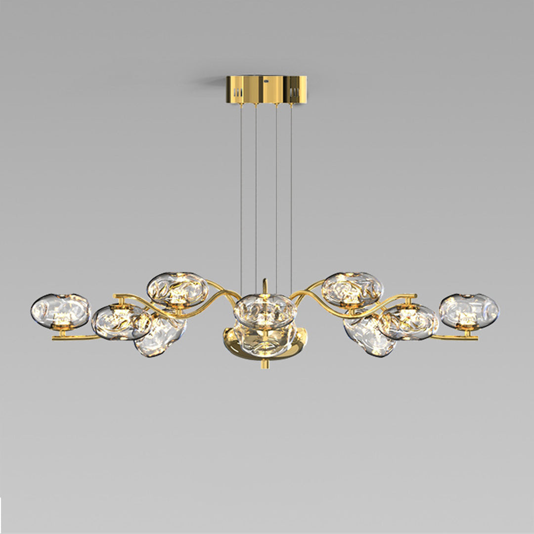 Modern LED Chandelier wide-spectrum Magic Bean Glass Light