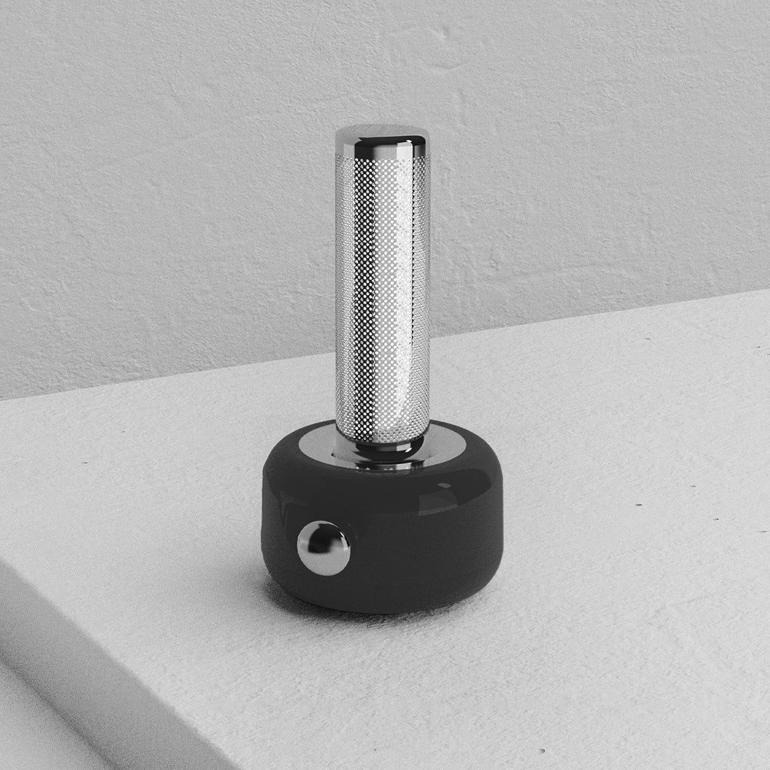 Metal Ambient Table Lighting Audio RGB Minimalist Sleek Lamp