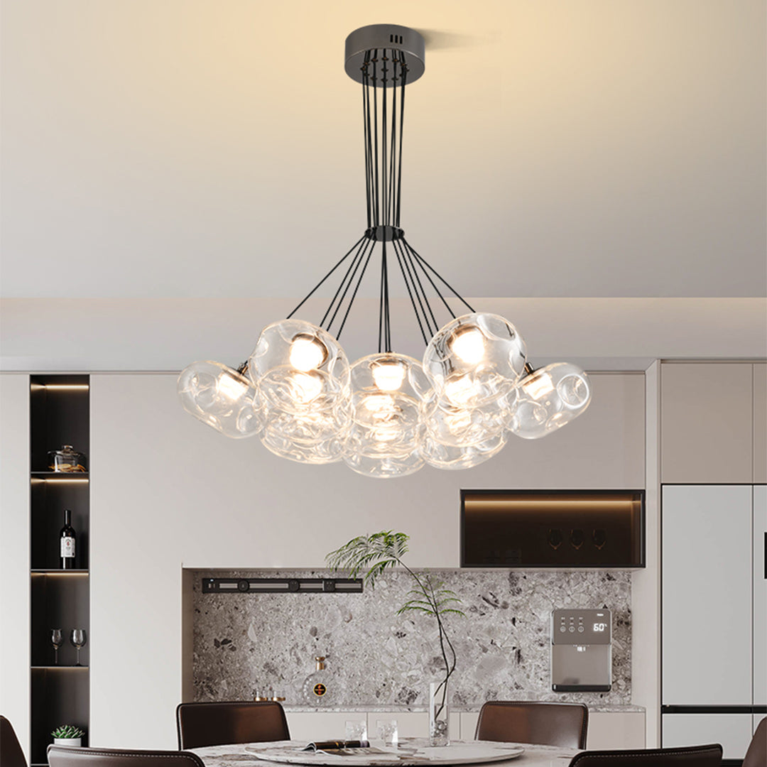 Minimalist LED Multi Light Chandelier Full Starry Sky Modern