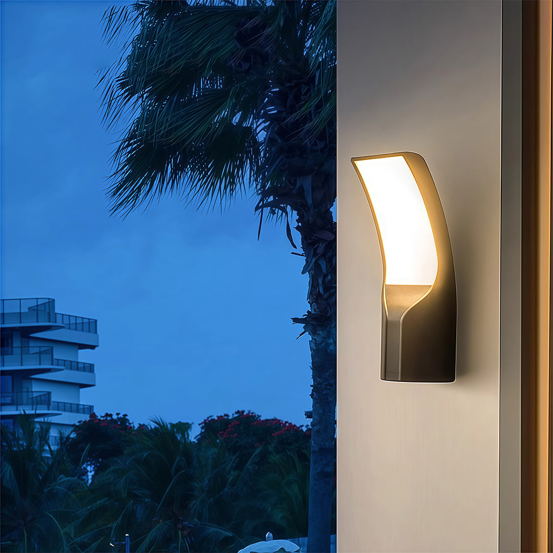Black Outdoor Lights Wall Mounted LED Waterproof Light