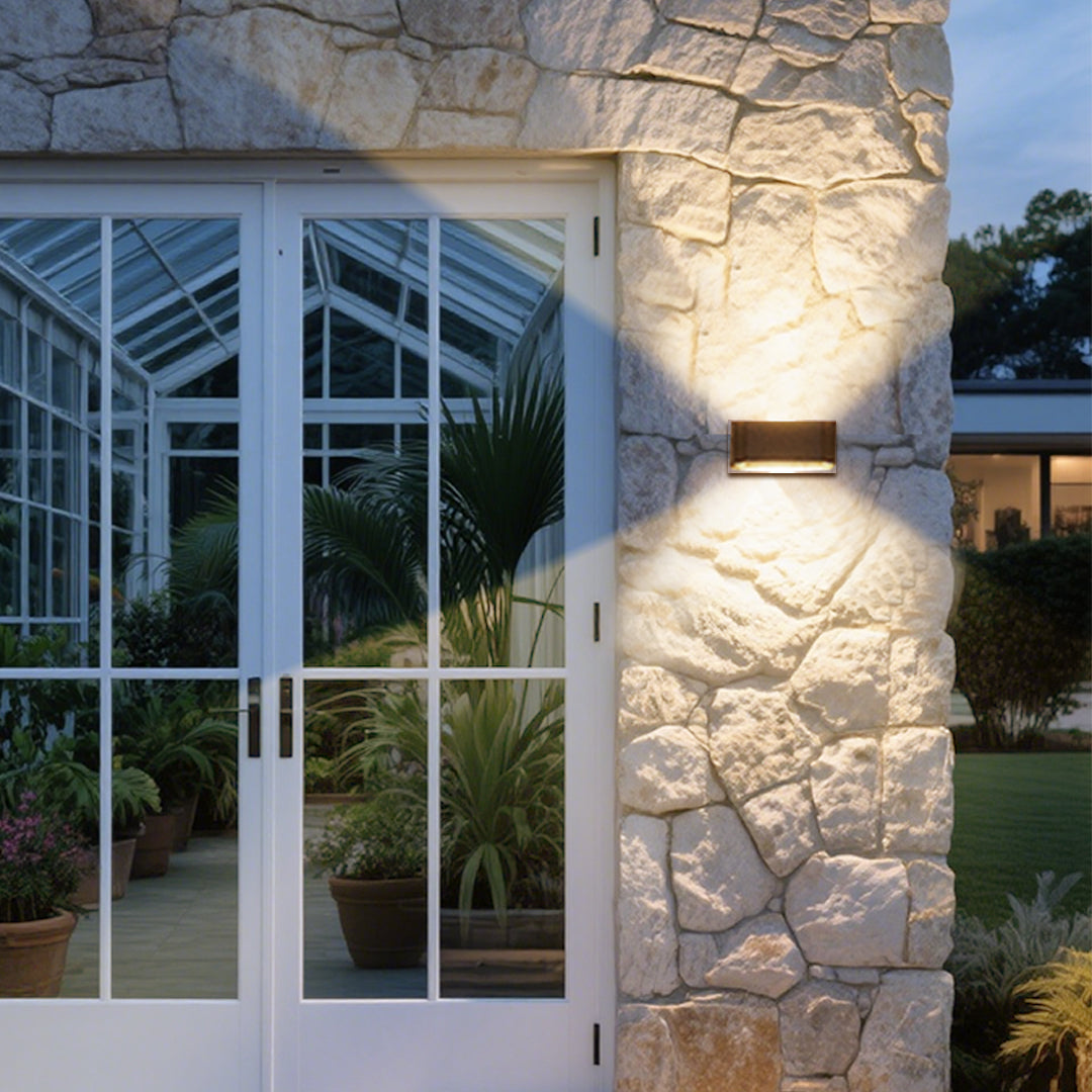 Outdoor Up And Down Wall Lights Minimalist Nordic Waterproof Wall Lighting