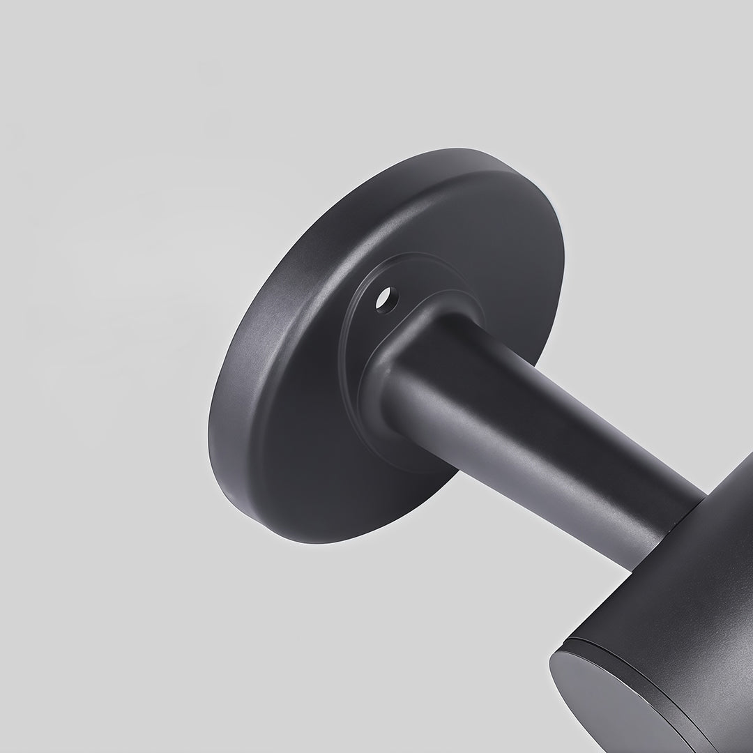 Black Outdoor Wall Mount Lighting Waterproof Garden Light