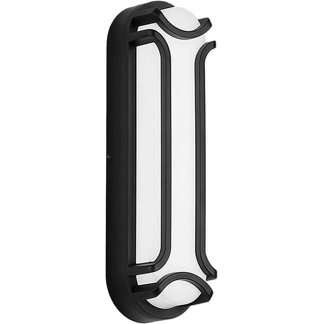 Outdoor Wall Sconce Black Modern Minimalist Waterproof Lamp