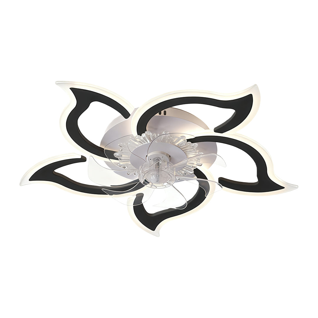 Ceiling Light with Fan Inside Minimalist Body Ultra-Quiet Fan Light