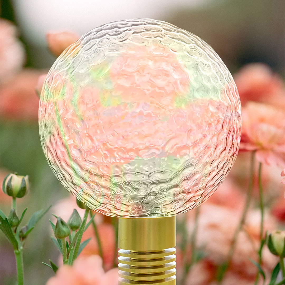 Path Landscape Lighting Outdoor Round Reed Decorative Light
