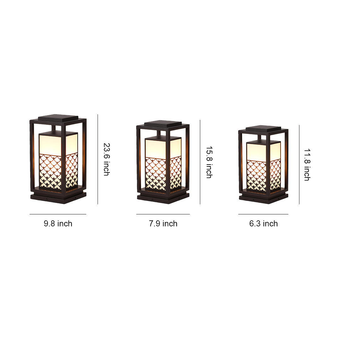 Bollard Light Fixtures Waterproof Landscape Lights