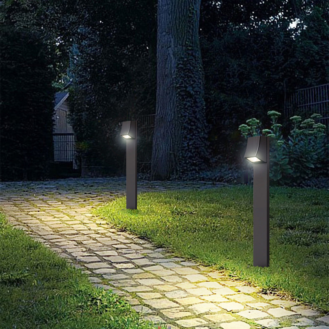LED Outdoor Lighting Bollards Minimalist Nordic Pathway Lighting