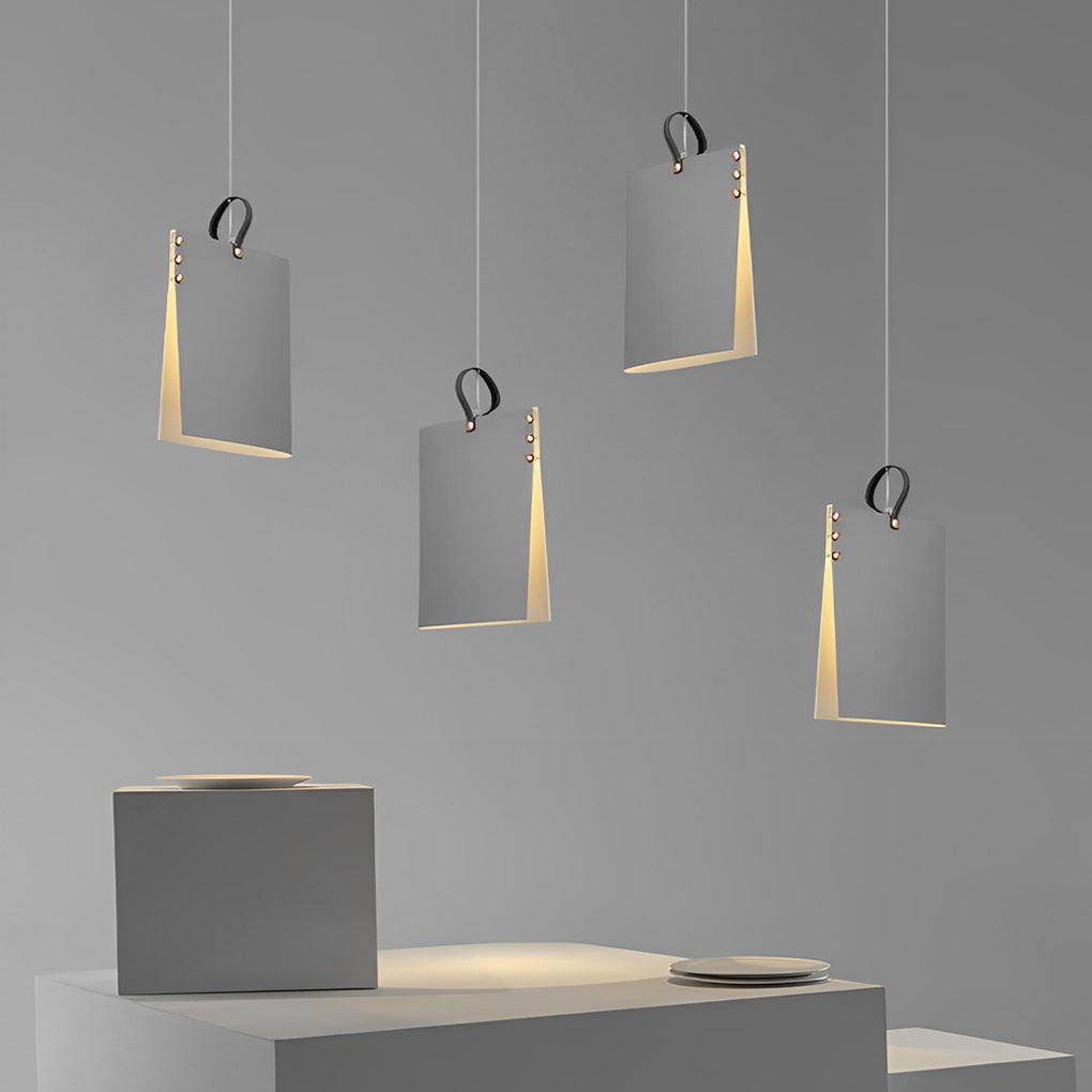 Book Pendant Light Modern Folder Creative Ceiling Light