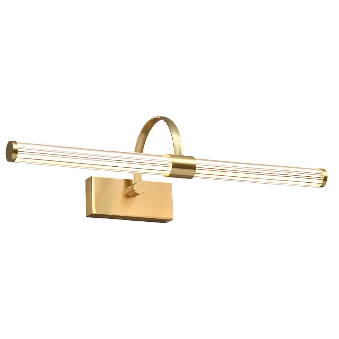 Bathroom Vanity Wall Light Nordic Full Copper Long Bar Light