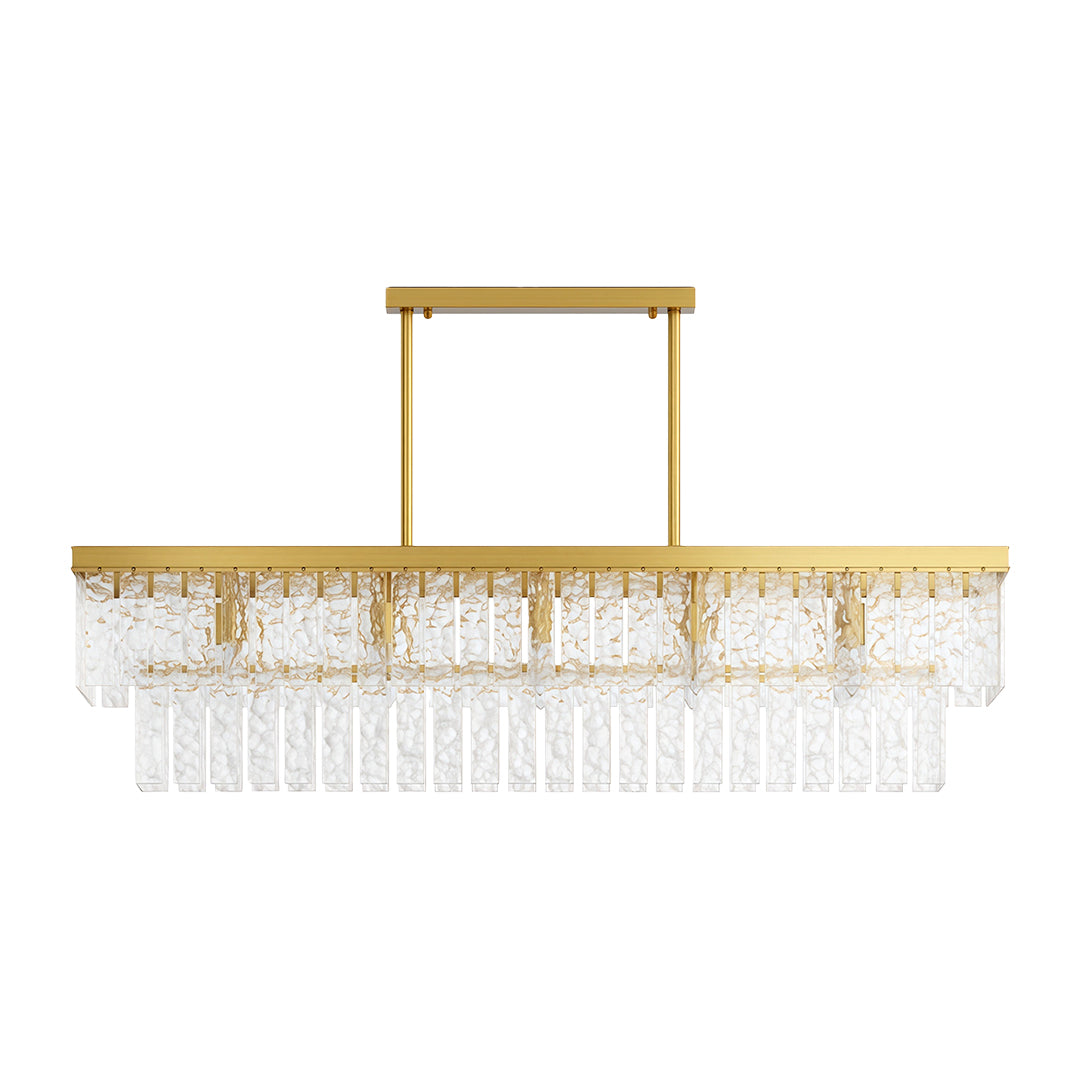 Modern Forms Chandelier Minimalist Full-Copper Luxury Ceiling Light