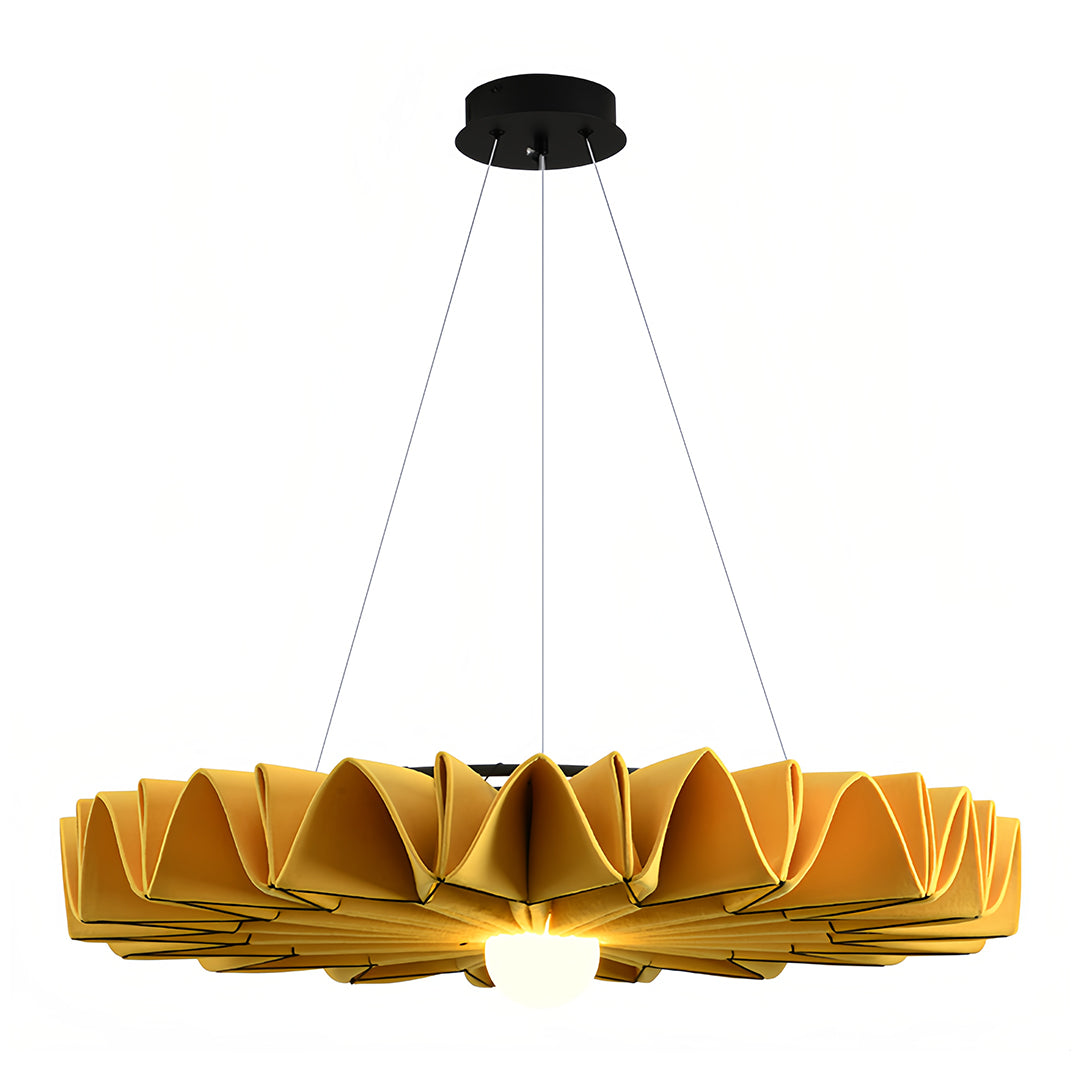 Cloth Chandelier Large Diameter Noise Reduction Felt Ceiling Lights