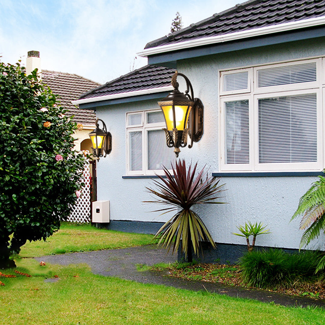 Copper Wall Sconce Outdoor European-Style Waterproof Lighting
