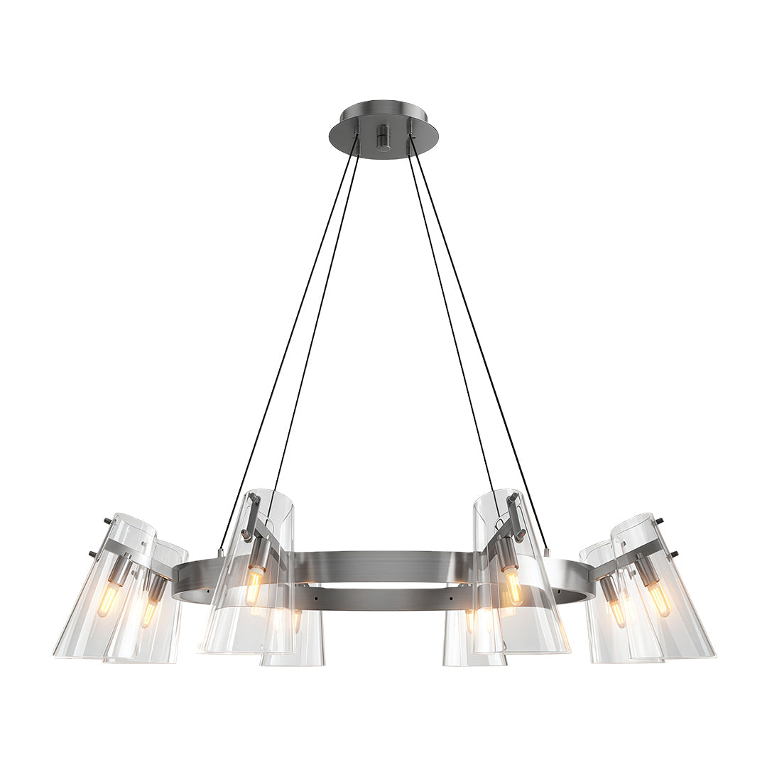 Unique Modern Chandeliers Simple Copper Ceiling Light