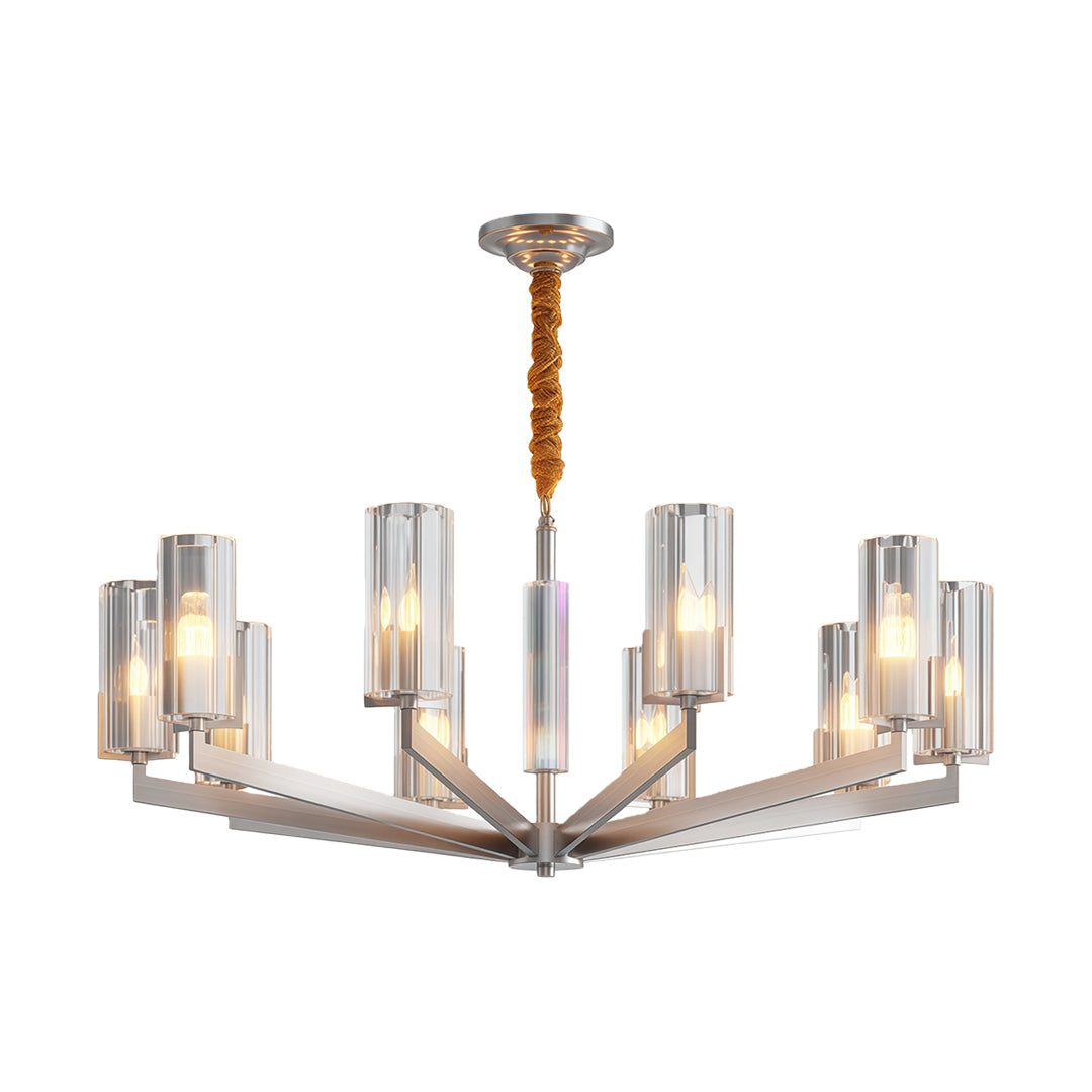 Candle Chandeliers American-Style Luxury Ceiling Light