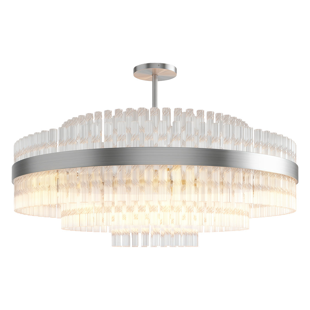 Industrial Modern Chandelier Full Copper Luxury Ceiling Light