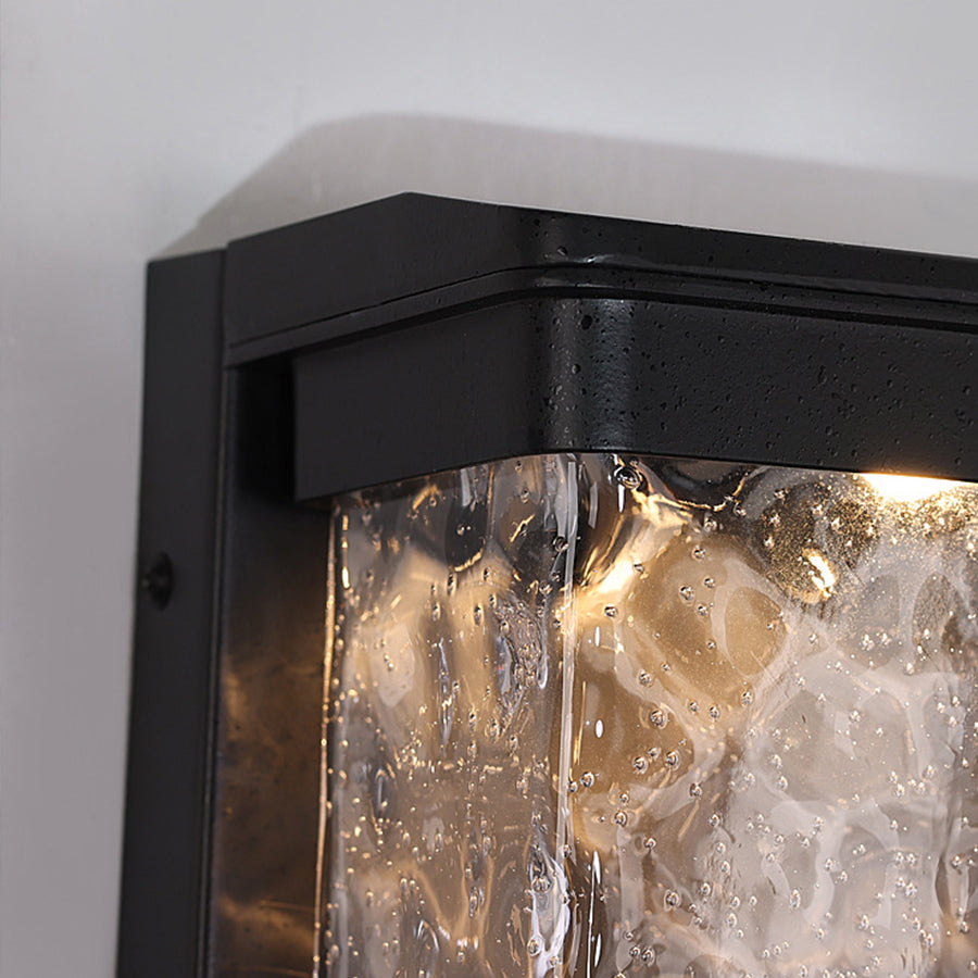 Aluminum Rectangular Outdoor Wall Lights Waterproof