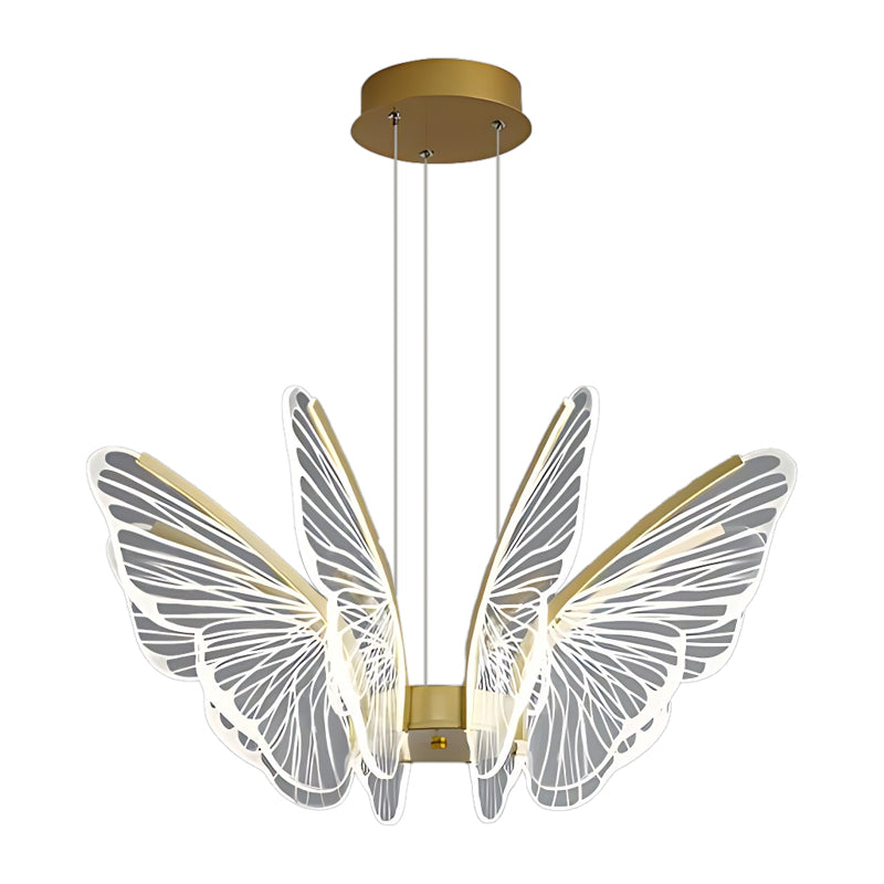 Butterfly Pendant Light Dimming Modern Ceiling Light