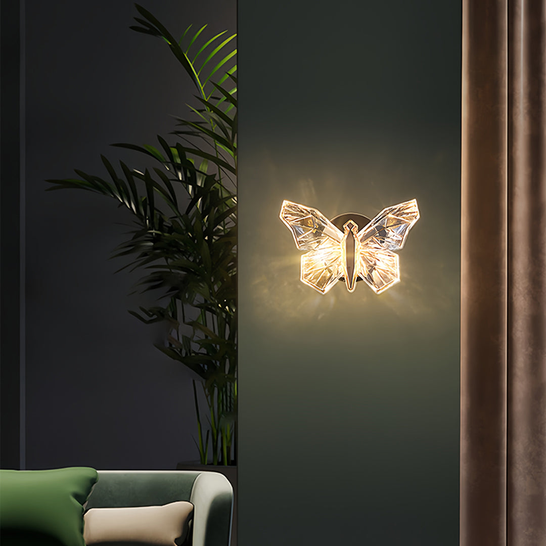 Butterfly Wall Light Elegant Decorative Wall Sconce