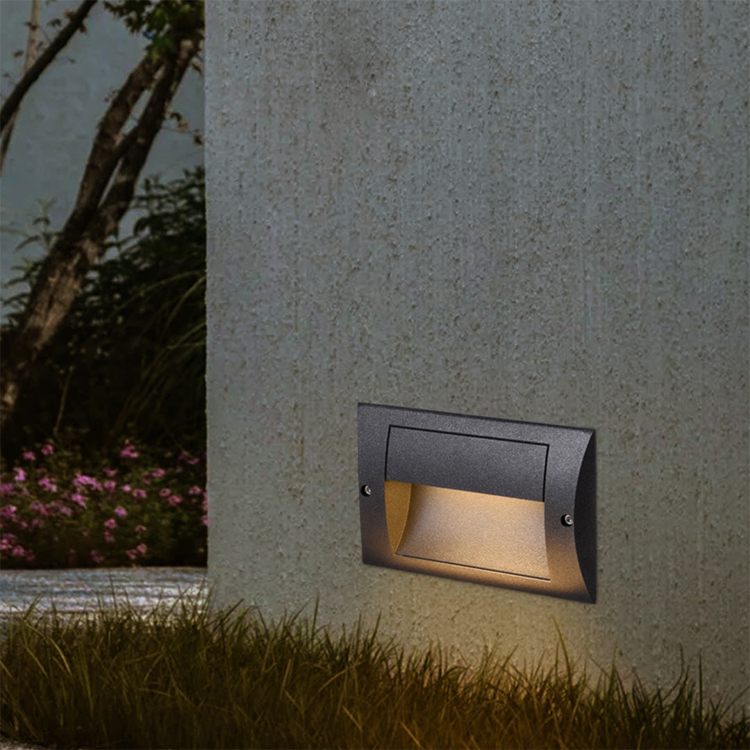 Embedded LED Step Lights Outdoor Minimalist
