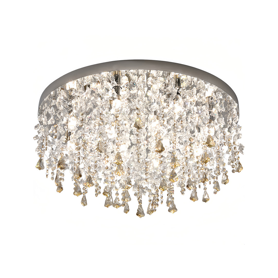 Unique Crystal Chandeliers French LED Creative Ceiling Light