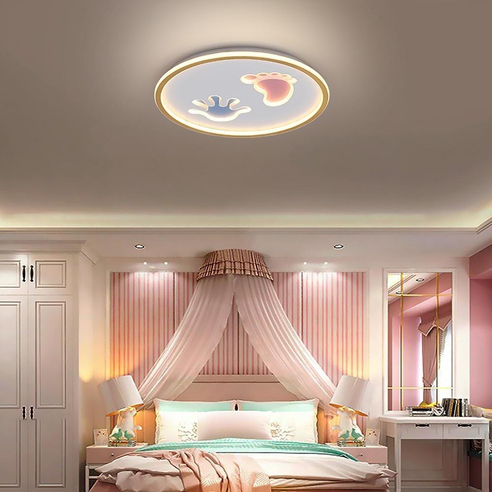 Hand and Foot Print LED Modern Flush Mount Lighting Ceiling Lights