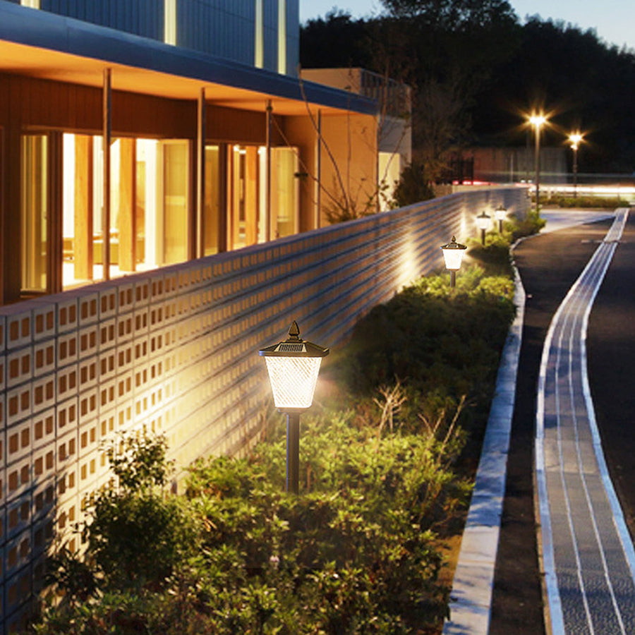 Lawn Stakes For Lights Solar-Powered LED Waterproof