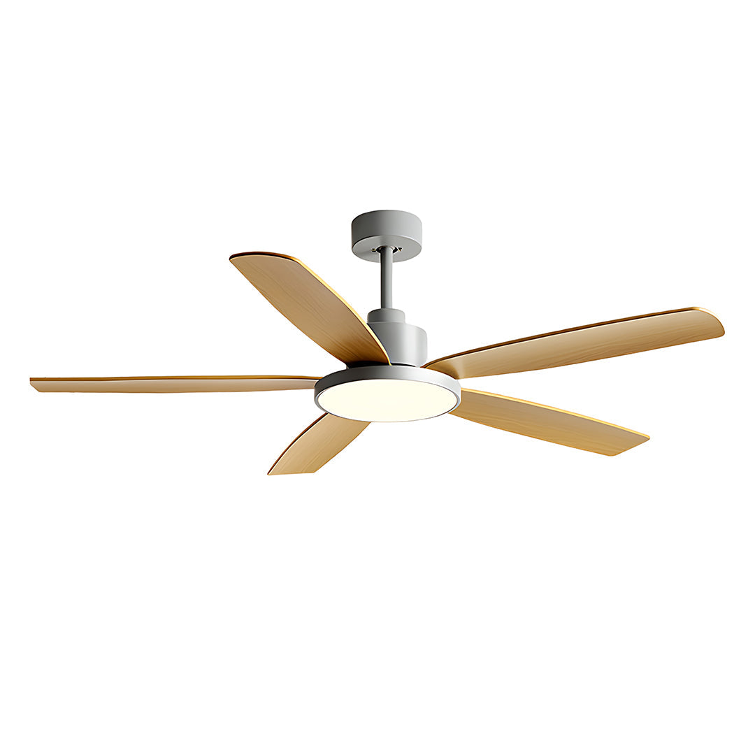 Ceiling Fans with 5 Lights Nordic Style Chandelier Look Fan Lamp