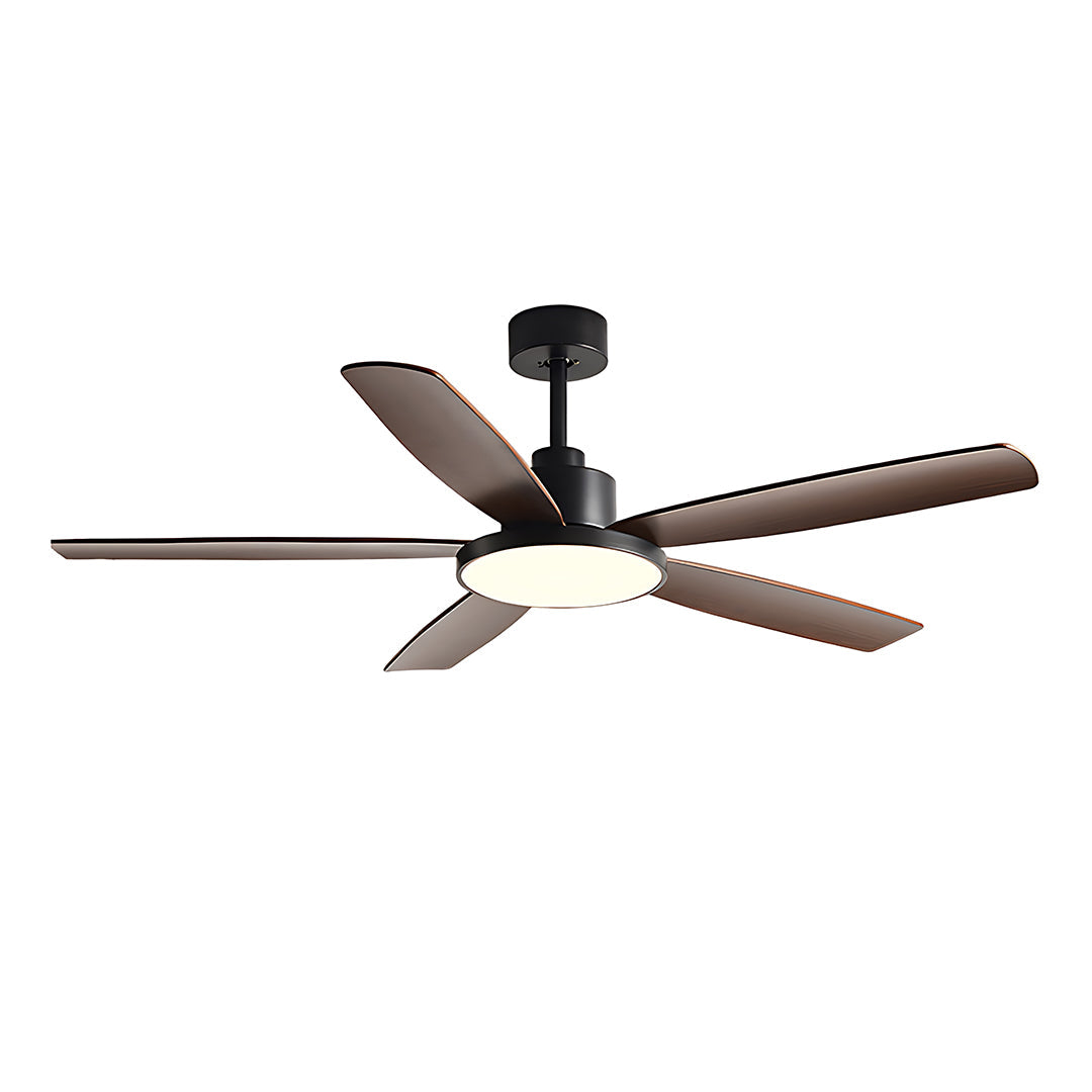 Ceiling Fans with 5 Lights Nordic Style Chandelier Look Fan Lamp