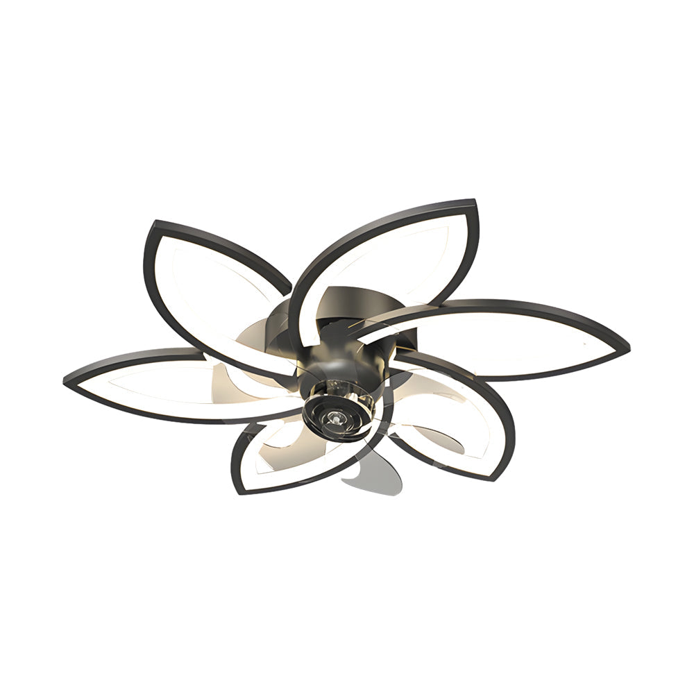 Ceiling Fans with Fancy Lights Modern Floral Light