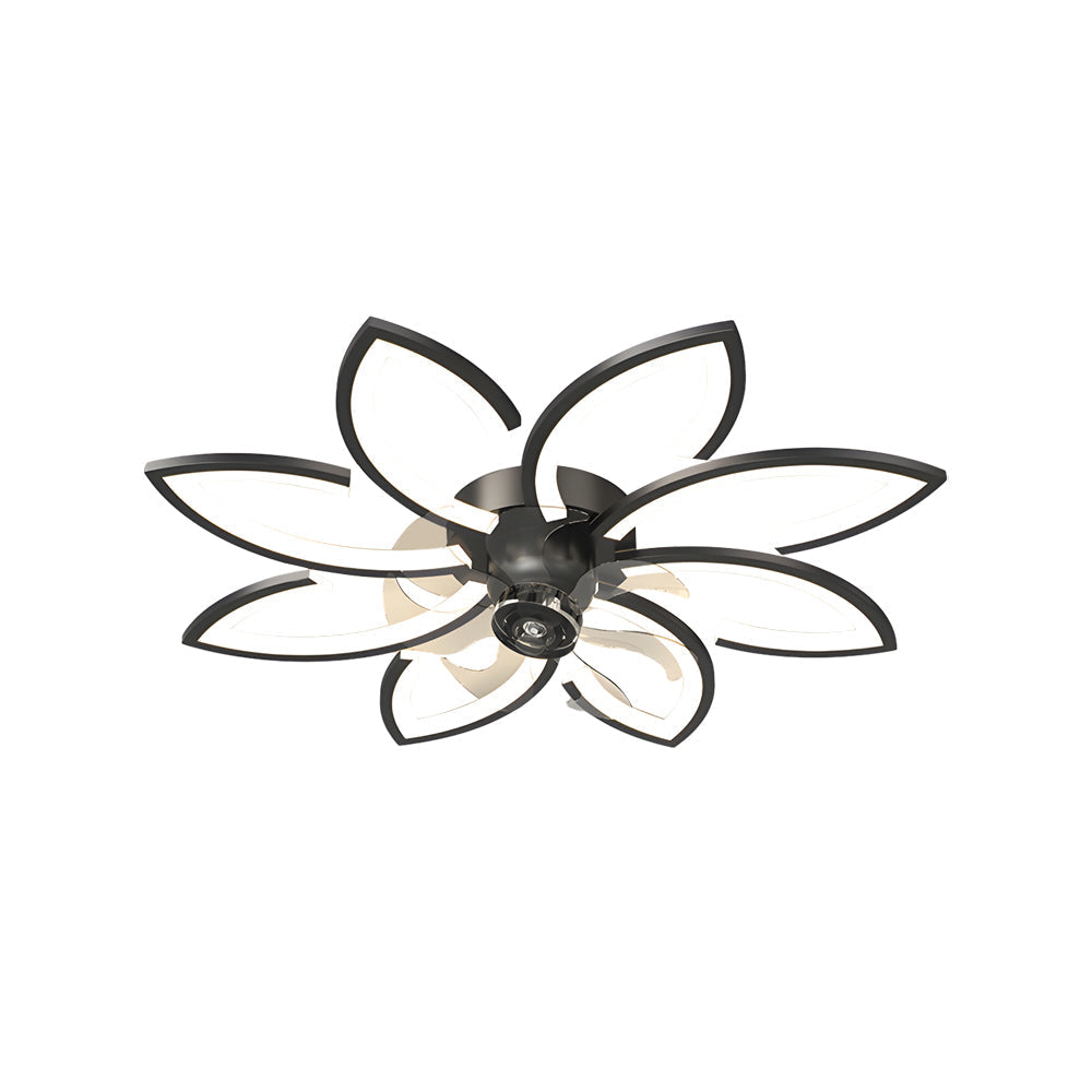 Ceiling Fans with Fancy Lights Modern Floral Light