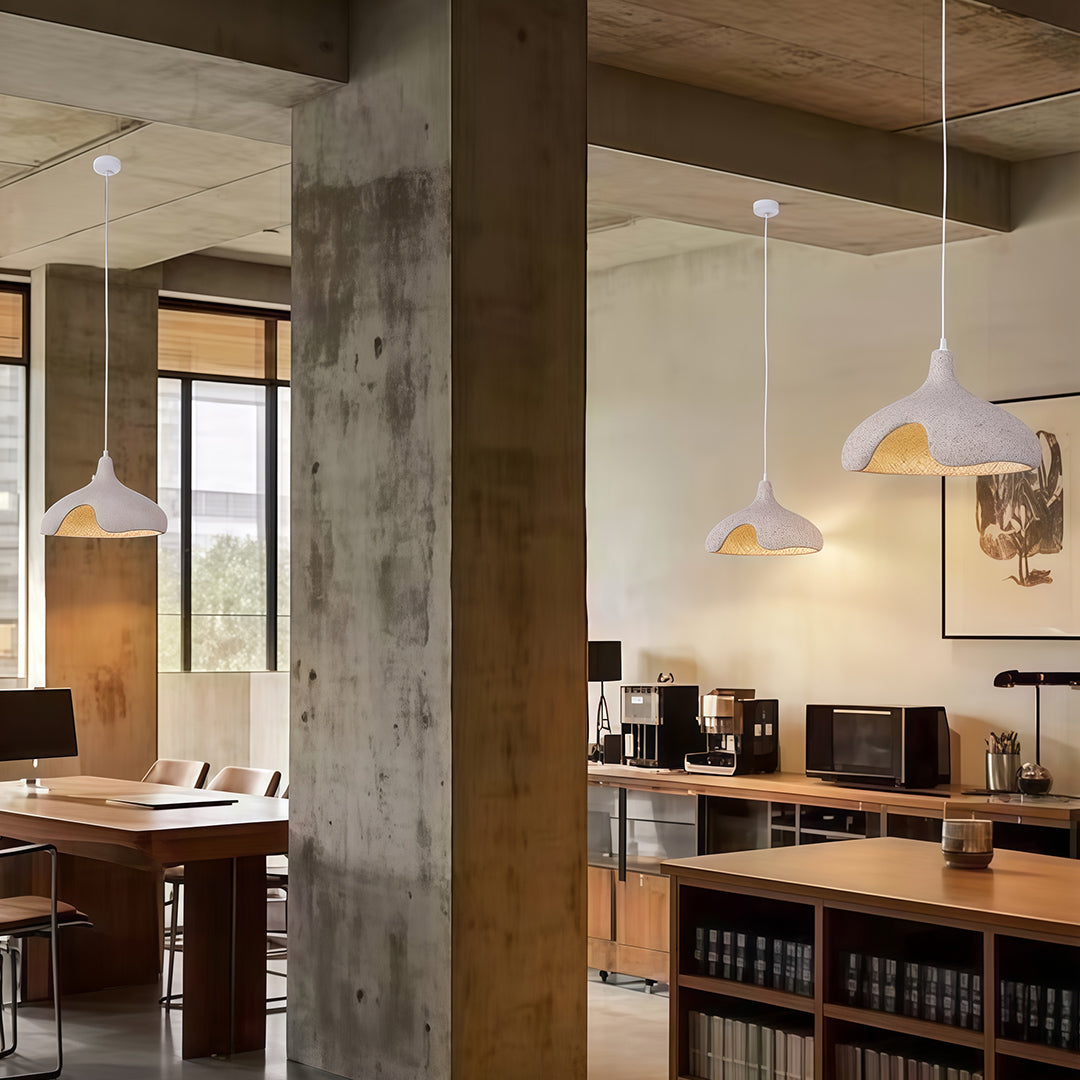Cement Pendant Light French-Style Creative Ceiling Light