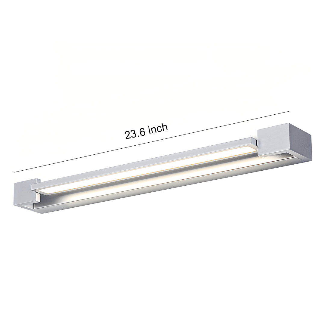 Chrome Bathroom Vanity Light Modern Makeup Modern Mirror Wall Light