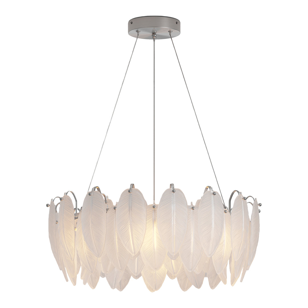 Feather Chandeliers Modern Luxury Glass Ceiling Light