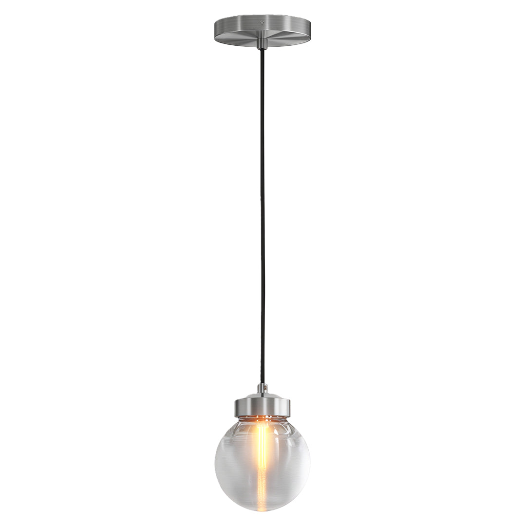 Modern Copper Chandelier Creative Luxury Glass Ceiling Light