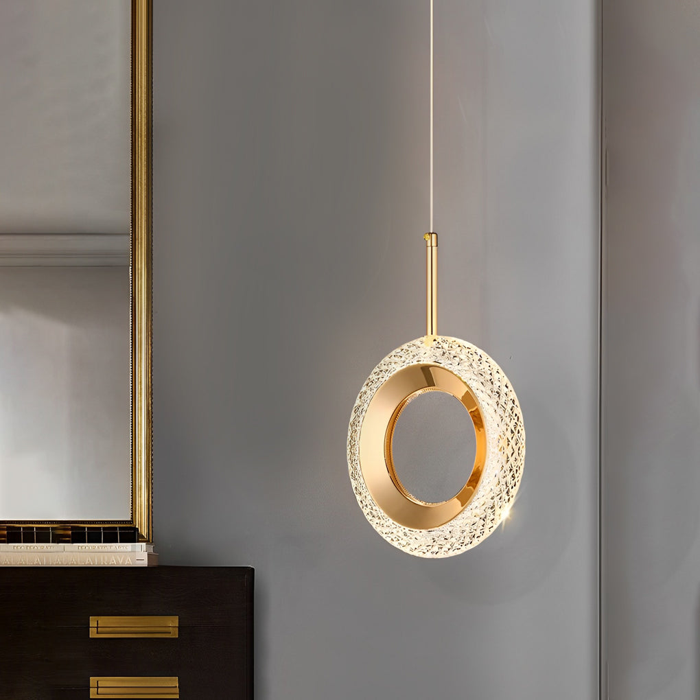 Unique Pendant Light Minimalist LED Modern Metal Ceiling Light