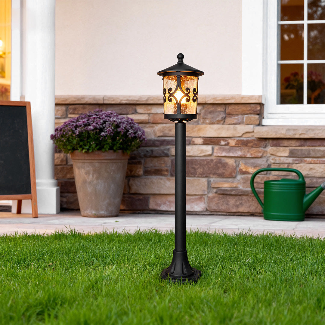Bollard LED Lights Weather-Resistant European Style Garden Lamp
