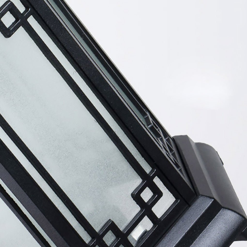 Traditional Asian-Inspired LED Pathway Lights Rhombus Shape for Villa Gardens