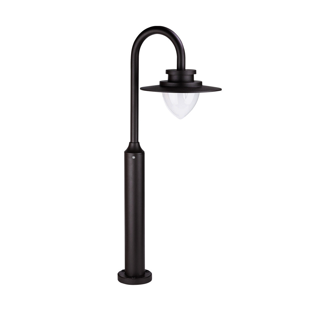 Elegant Pole Garden Lights Minimalist Gooseneck Pathway Lighting