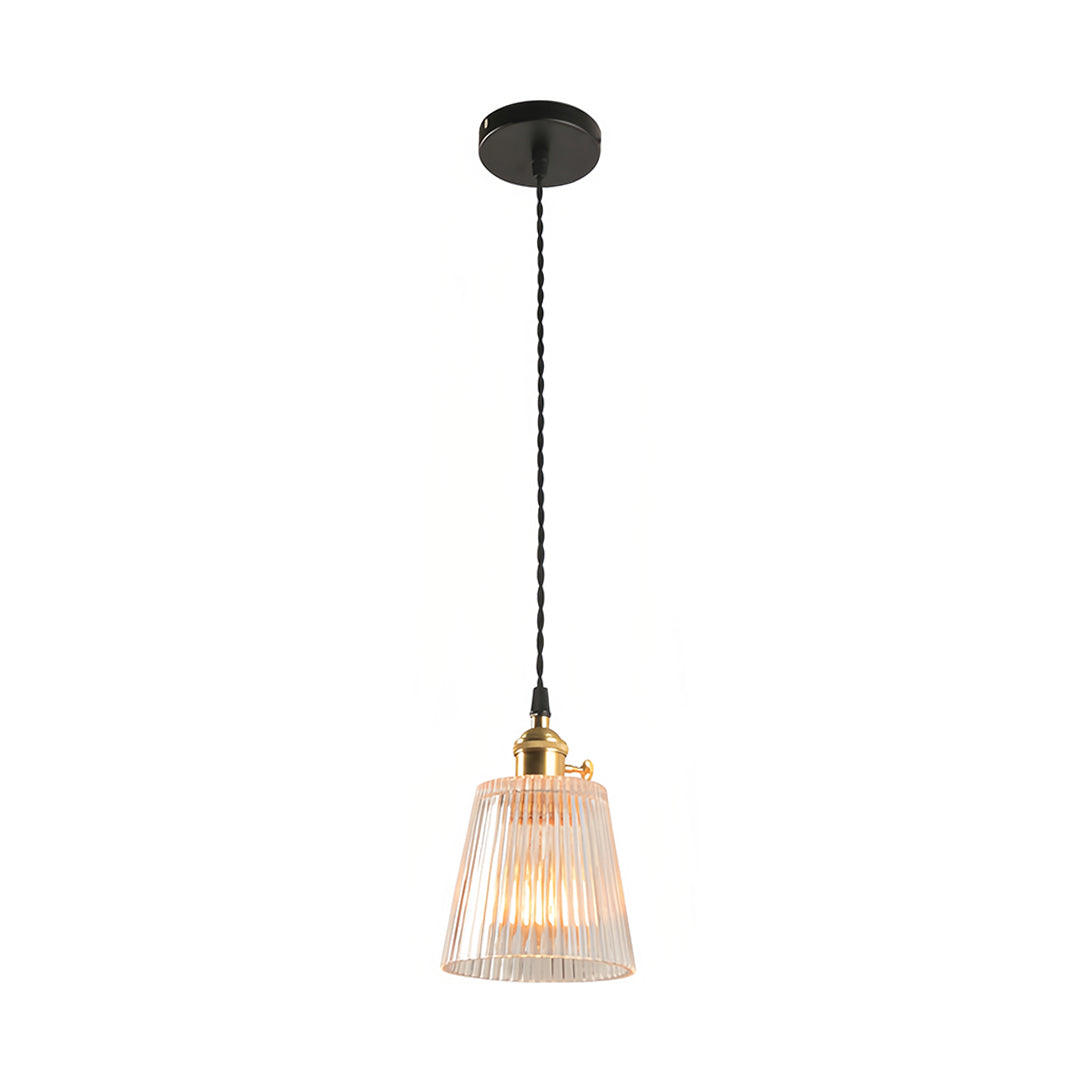 Clear Glass Pendant Lights Nordic Minimalist Brass Ceiling Light