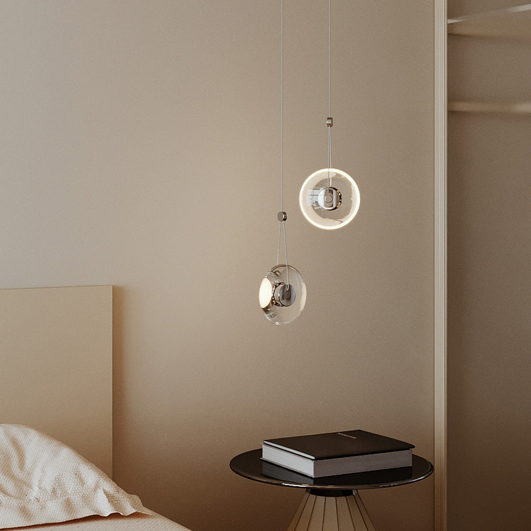 Clear Pendant Light Modern Minimalist Creative Ceiling Light