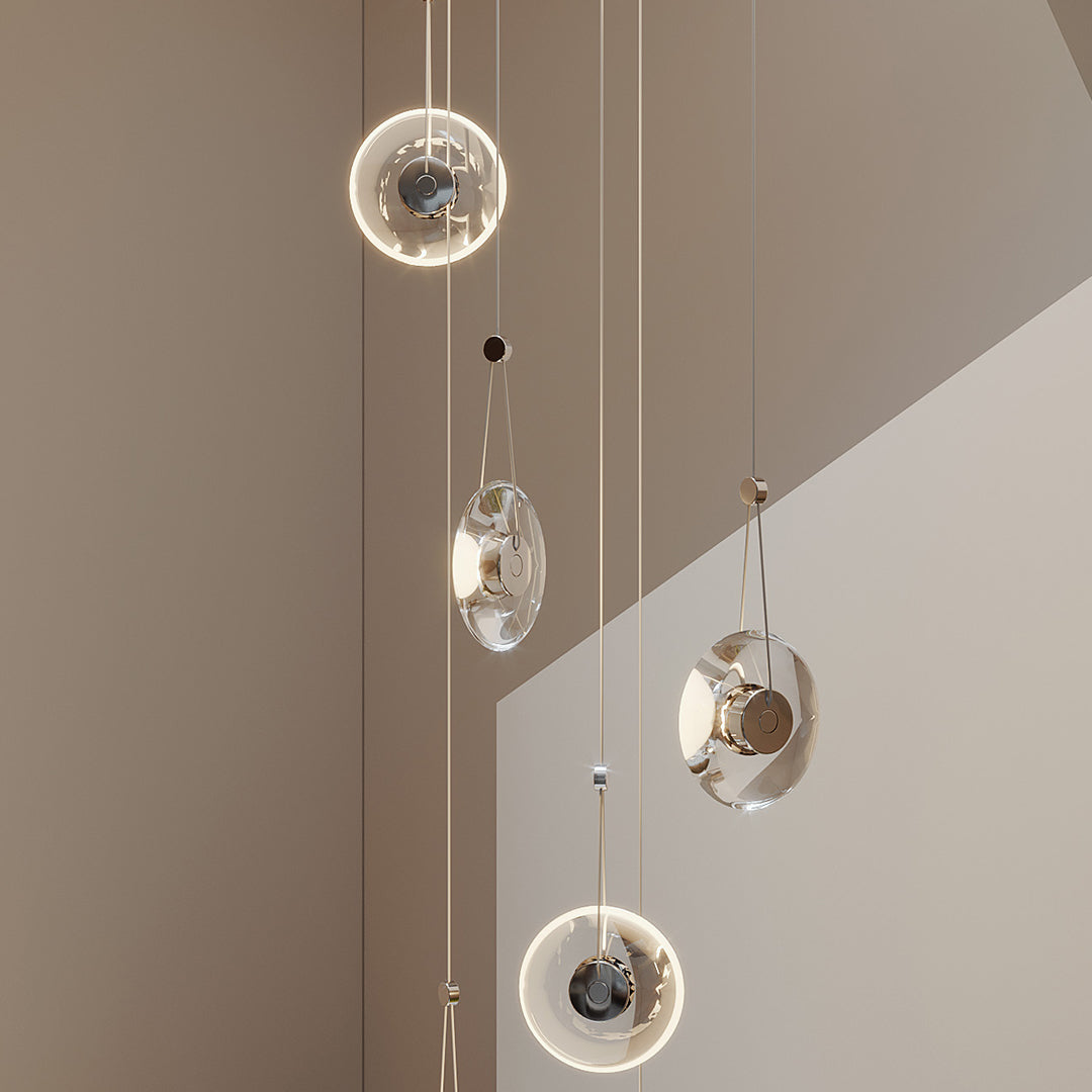 Clear Pendant Light Modern Minimalist Creative Ceiling Light