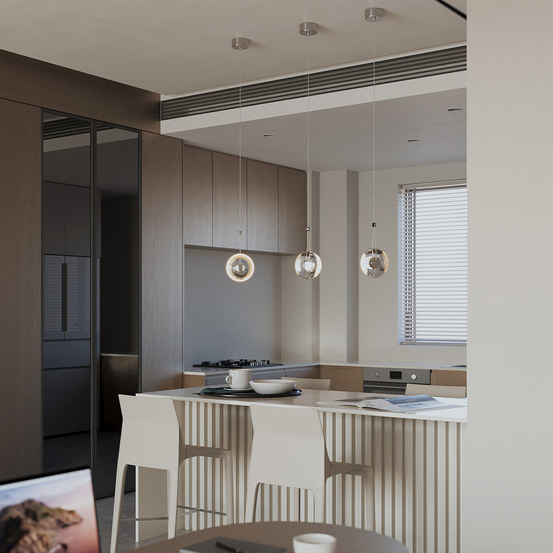 Clear Pendant Light Modern Minimalist Creative Ceiling Light