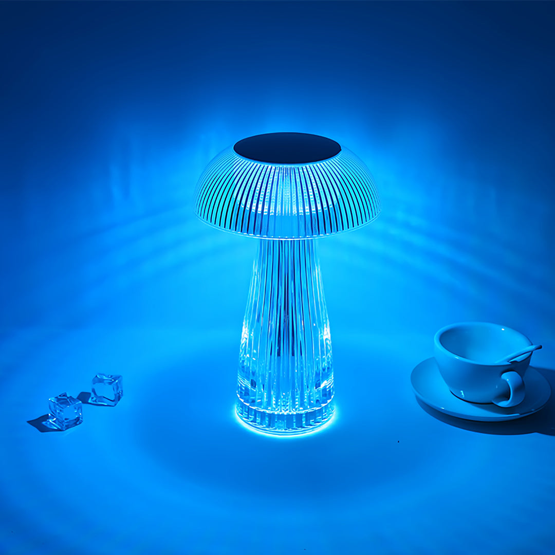 Clear Table Lamps Transparent Portable Acrylic Decorative Lamps