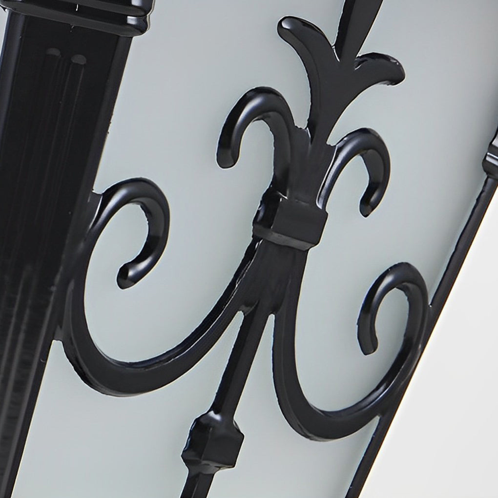 Cast Aluminum Post Light European Retro Fence Light