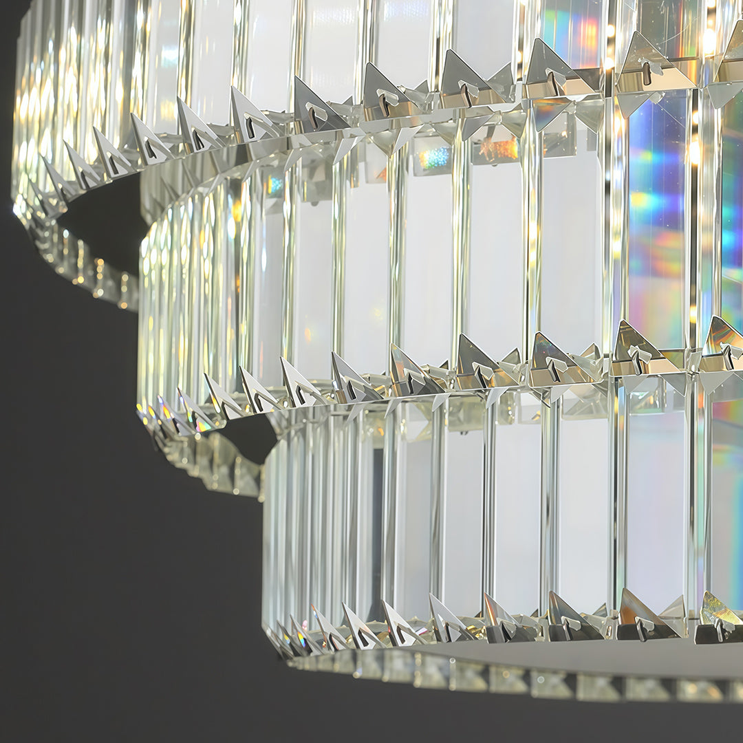 LED Flush Mount Lighting Luxury LED Crystal Lamp