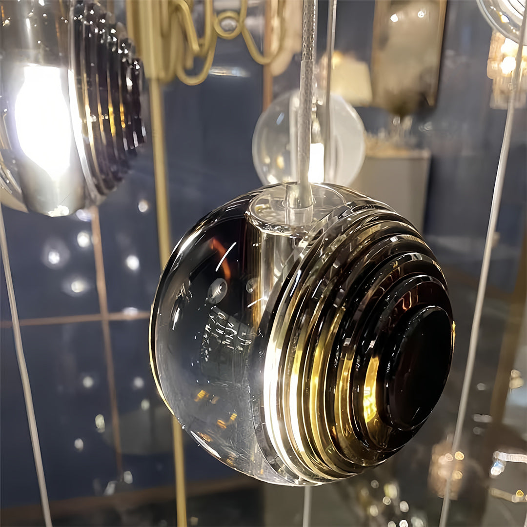 Metal Pendant Lights Modern Minimalist Single Ceiling Light