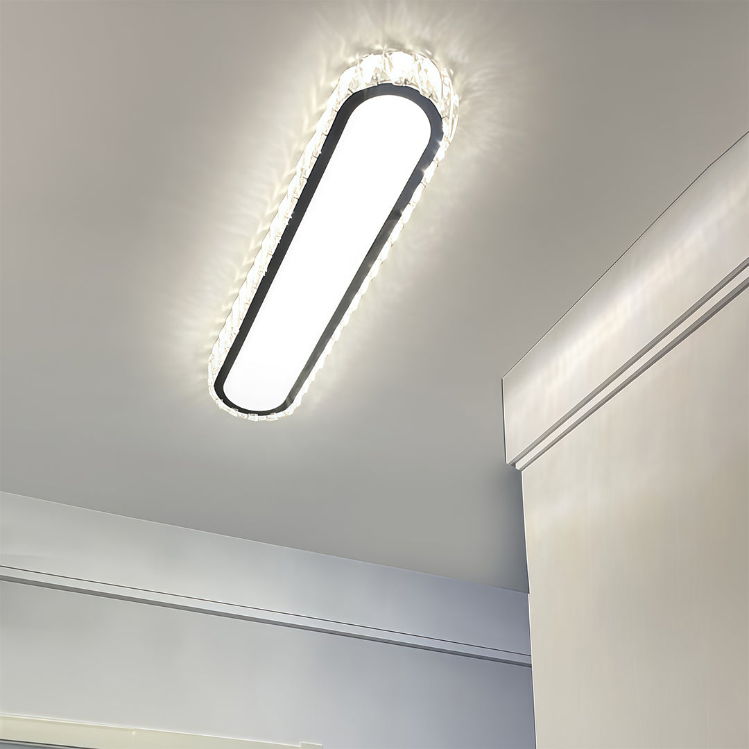LED Flush Mount Light Fixture Minimalist Modern Luxury Lamp