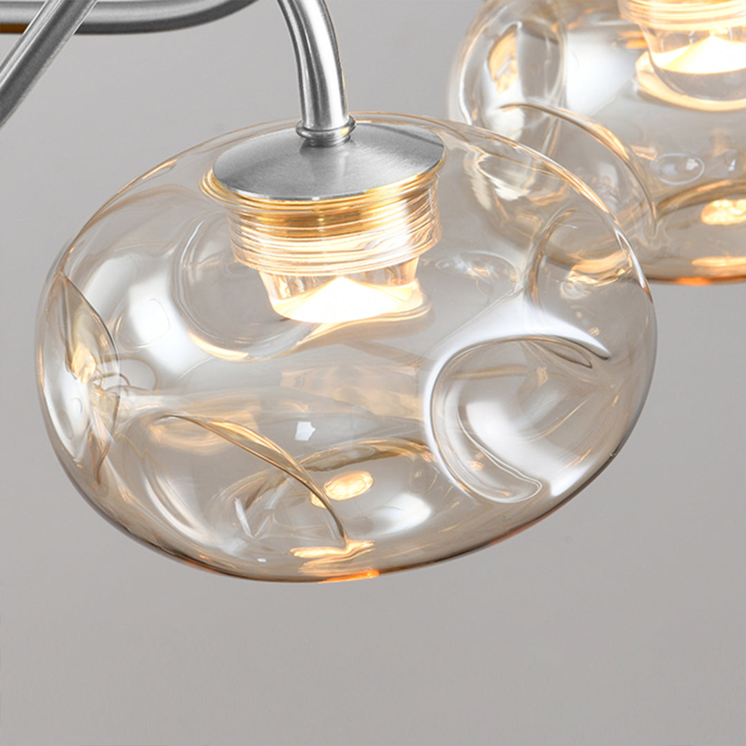 Magic Bean LED Art Glass Chandelier French