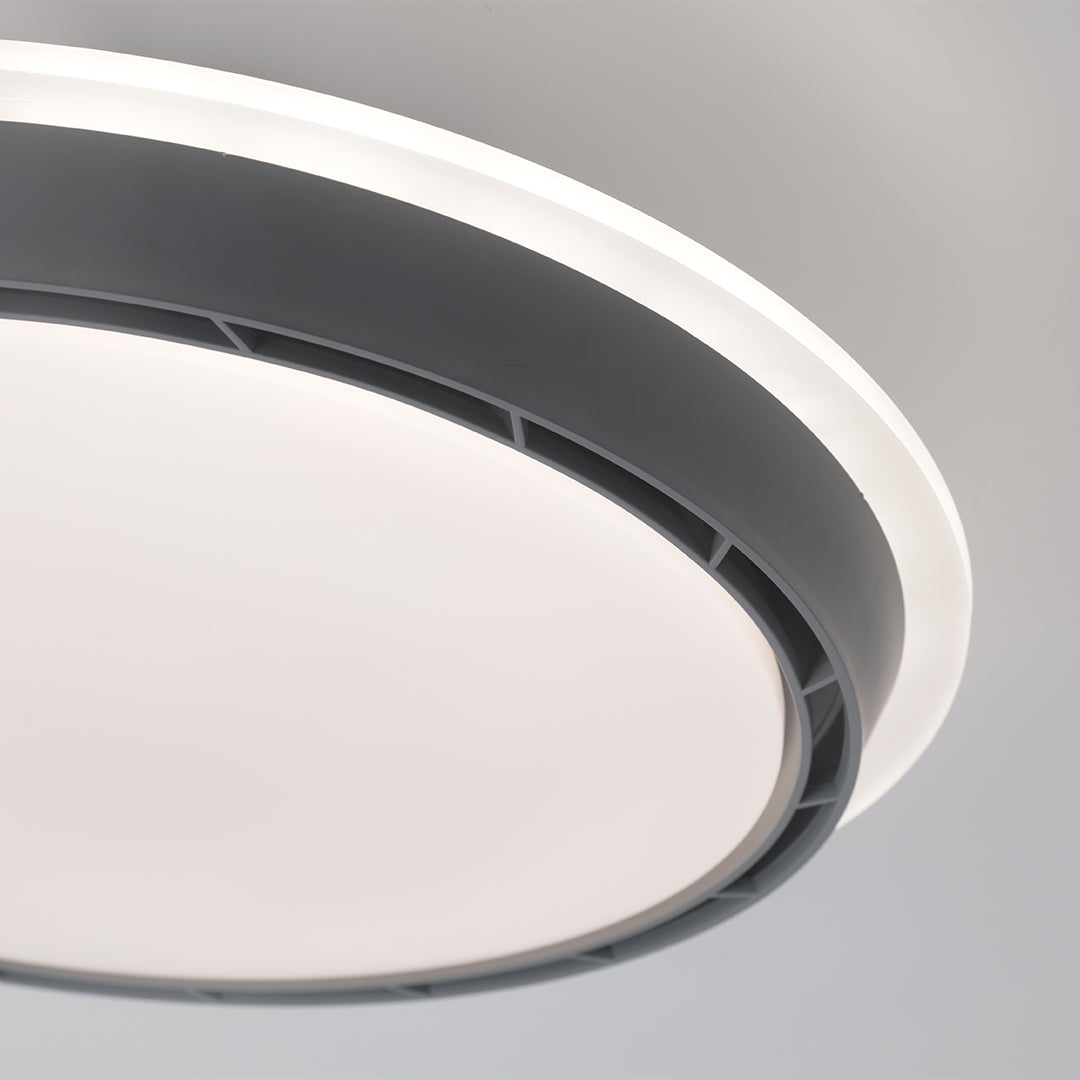 Ceiling Light with Hidden Fan French Retro Hardware Dimmable Fan Lamp