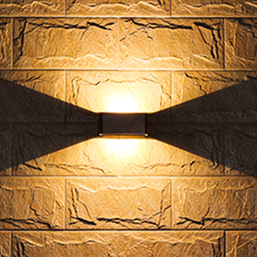 Outdoor Up And Down Wall Lights Minimalist Nordic Waterproof Wall Lighting